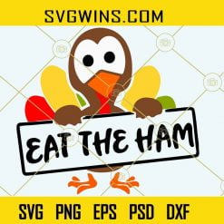 Eat the ham SVG file