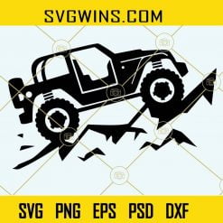 Jeep SVG file, jeep svg images, jeep svg free download, jeep climbing a ...