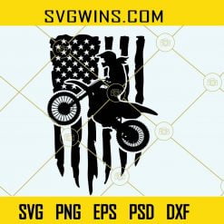 Motocross Mom Flag SVG-01