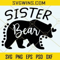 Sister bear svg