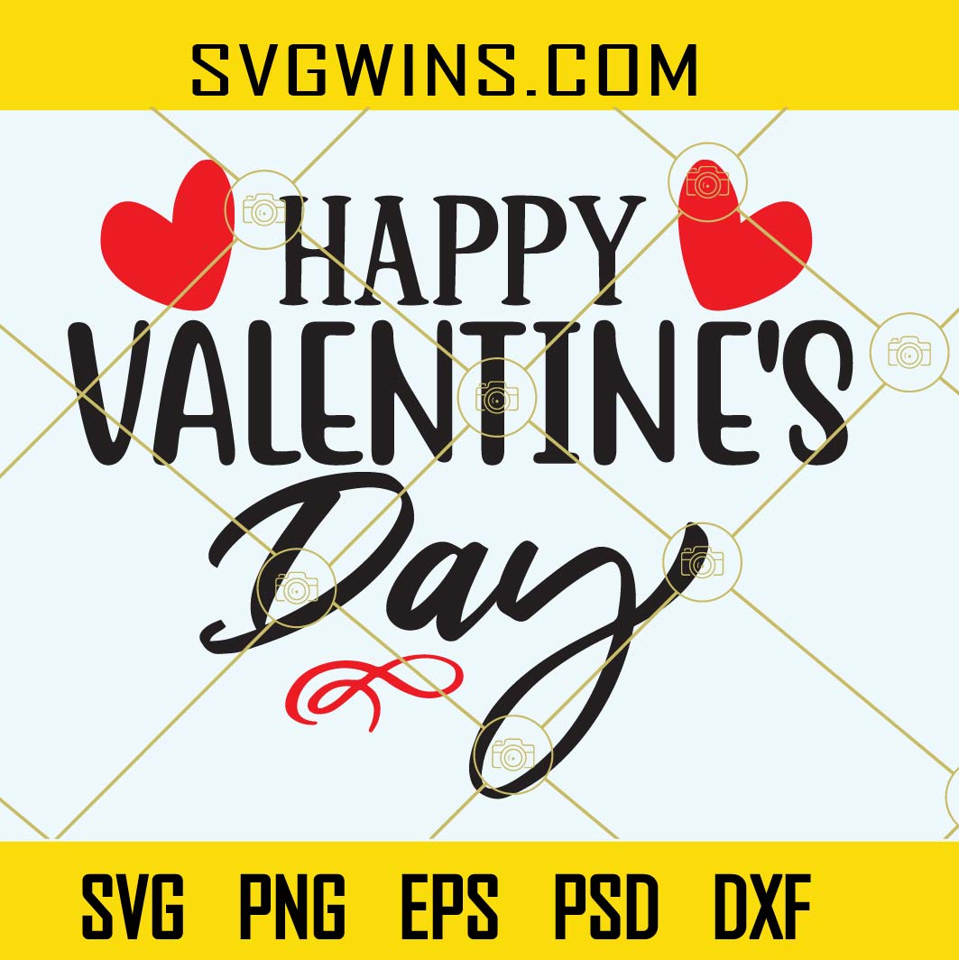 Happy valentine's day svg, love heart svg, valentine’s day saying svg ...